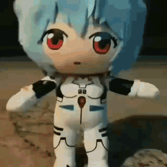 rei plushie gif